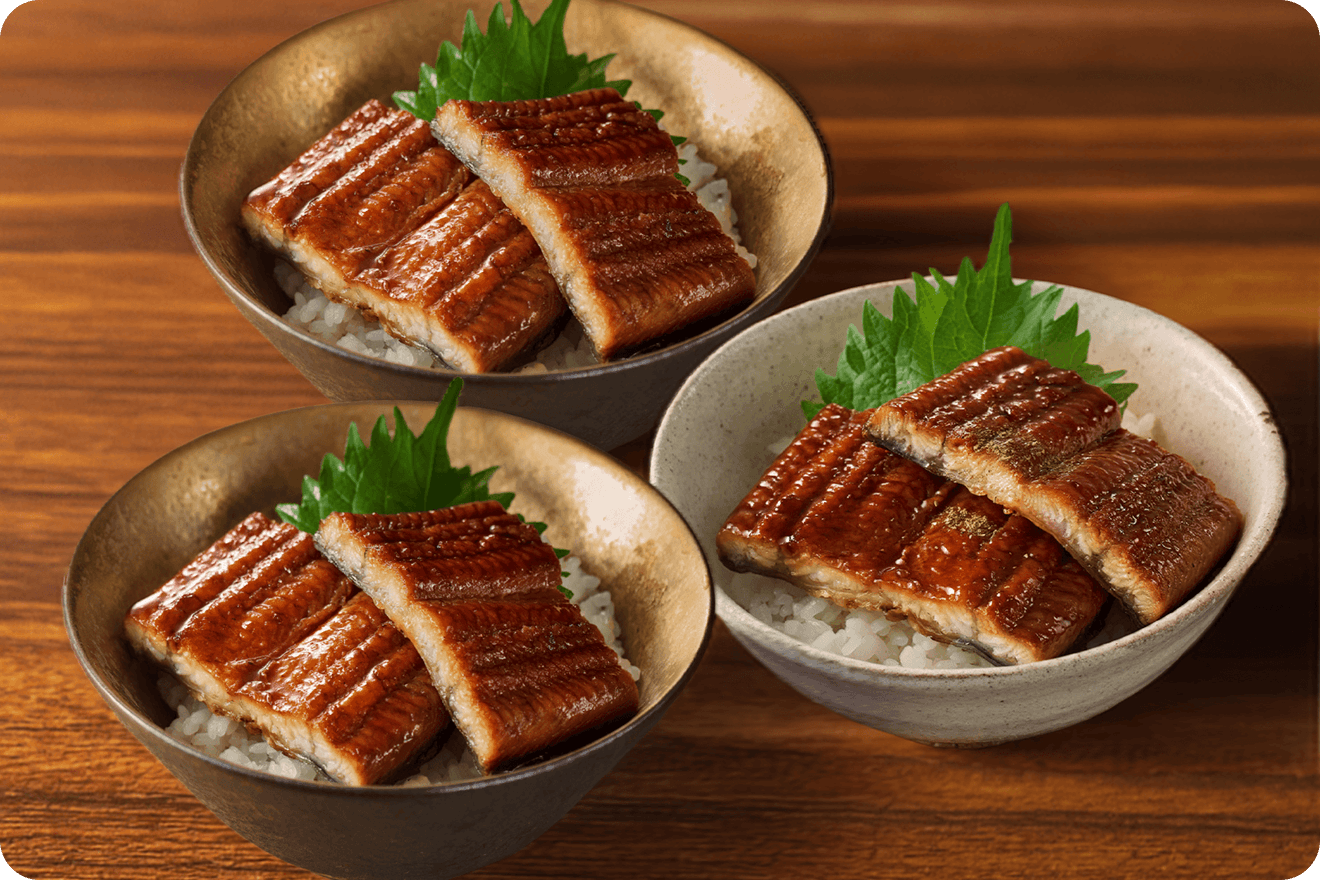 長焼と切身のセット