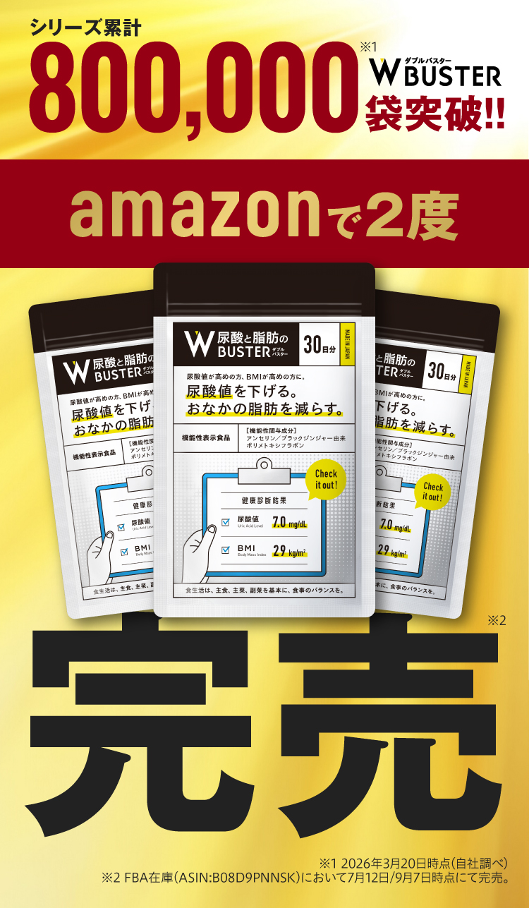 Amazonにて2度完売
