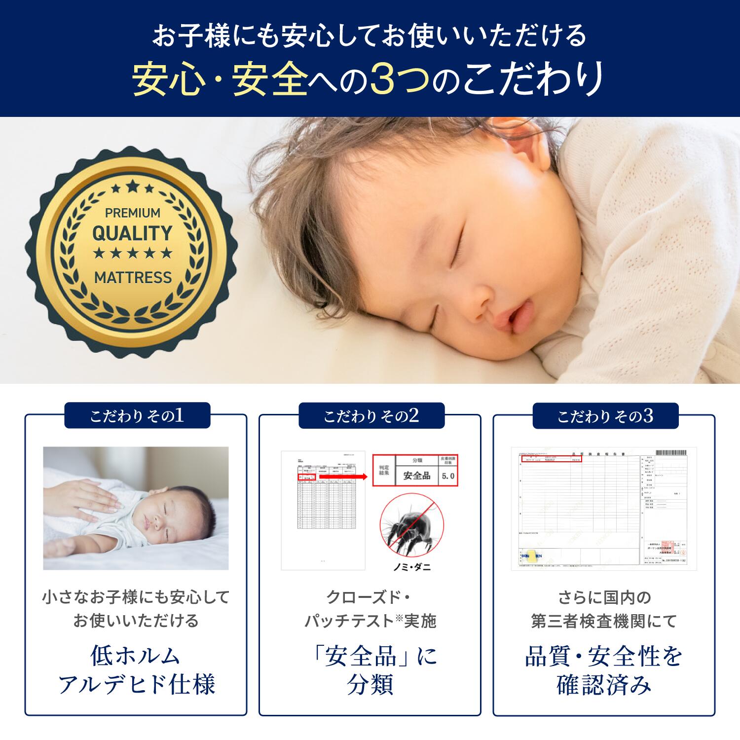 高反発マットレス「モットン」【返金保証付き】 サイズ: シングル, かたさ: 170N（レギュラー）
