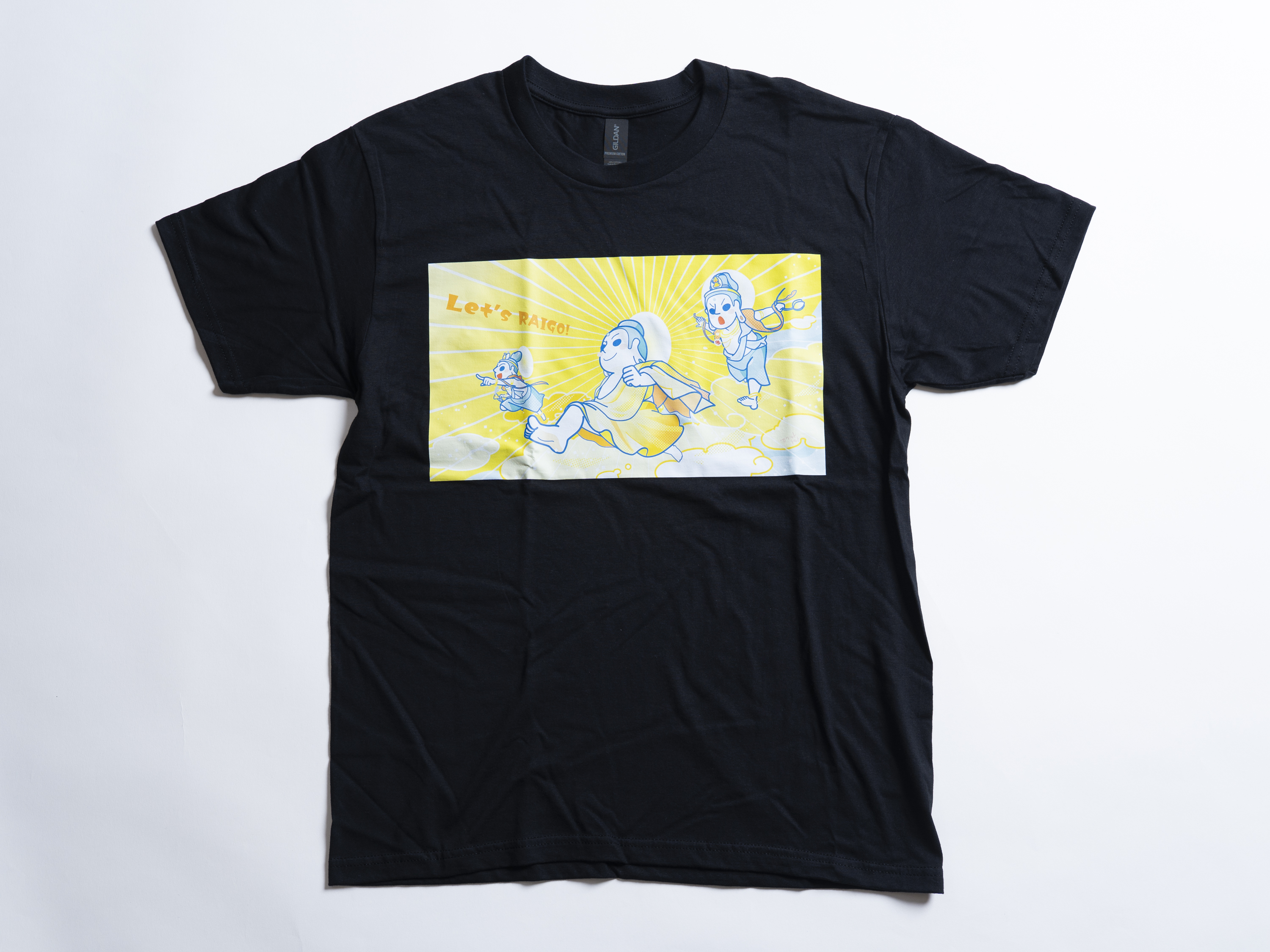 『阿弥陀三尊来迎図』Tシャツ
