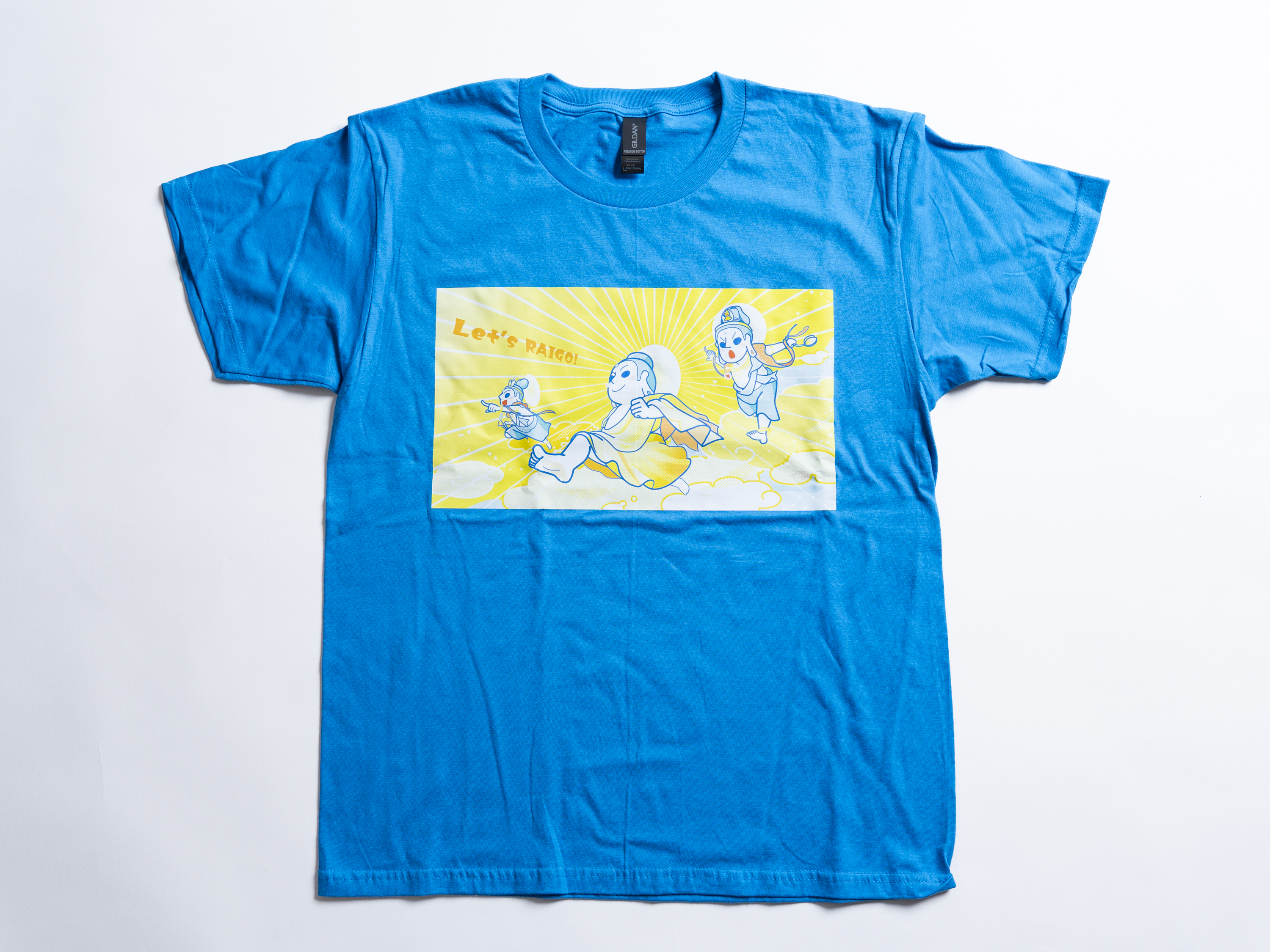 『阿弥陀三尊来迎図』Tシャツ