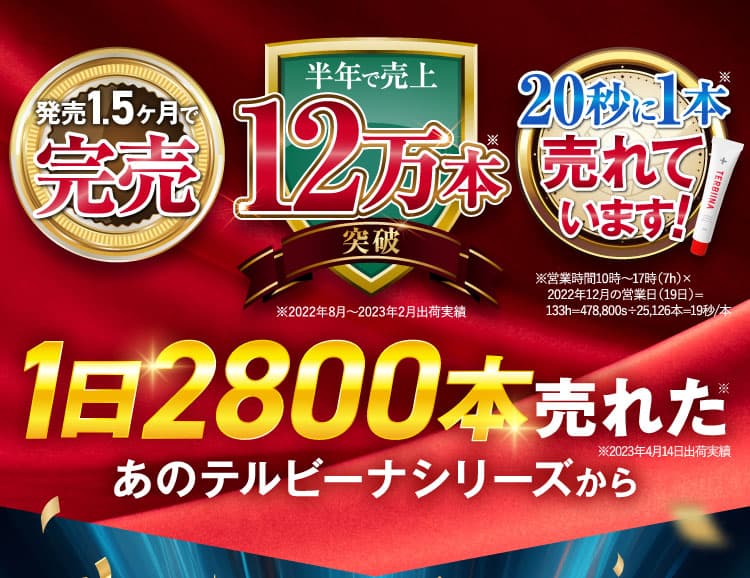 テルビーナ ネイルブースター公式WEB初回限定価格ページ｜ニュース