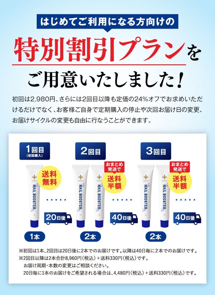 テルビーナ ネイルブースター公式WEB初回限定価格ページ｜ニュース