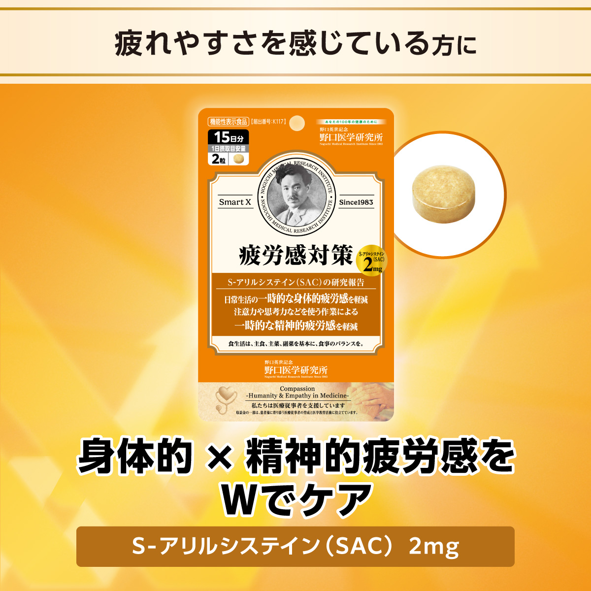 疲労感対策(15日分)