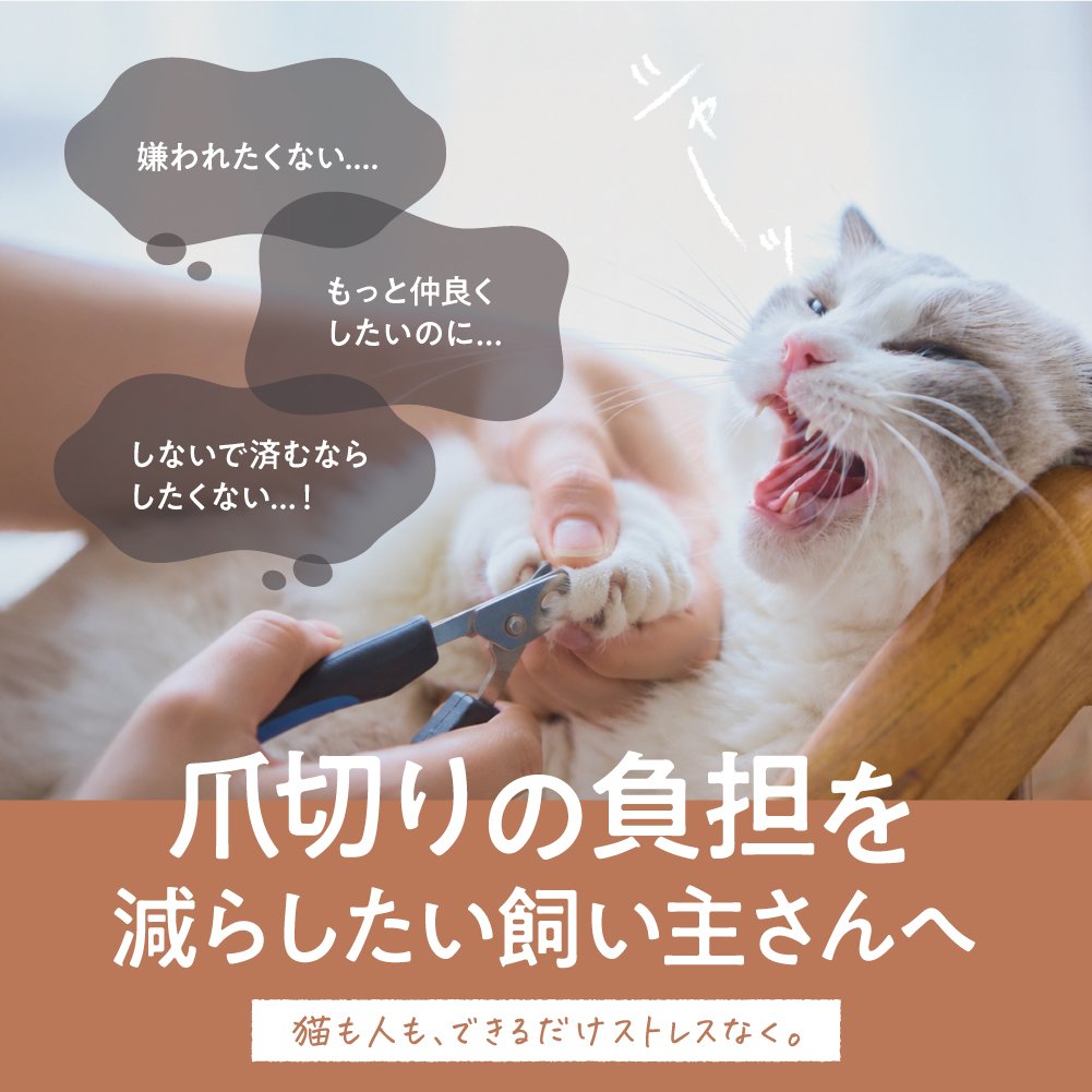 爪が丸くなるnyansの爪とぎ【つめまる】（現行モデル）｜nyans公式