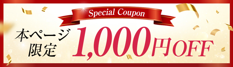 本ページ限定1000円OFF
