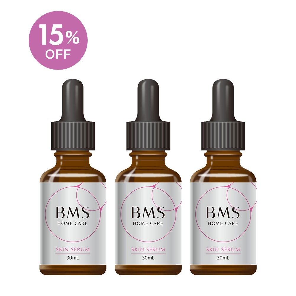 BMS ホームケア スキンセラム（BMS10）（3本セット）【顔用】