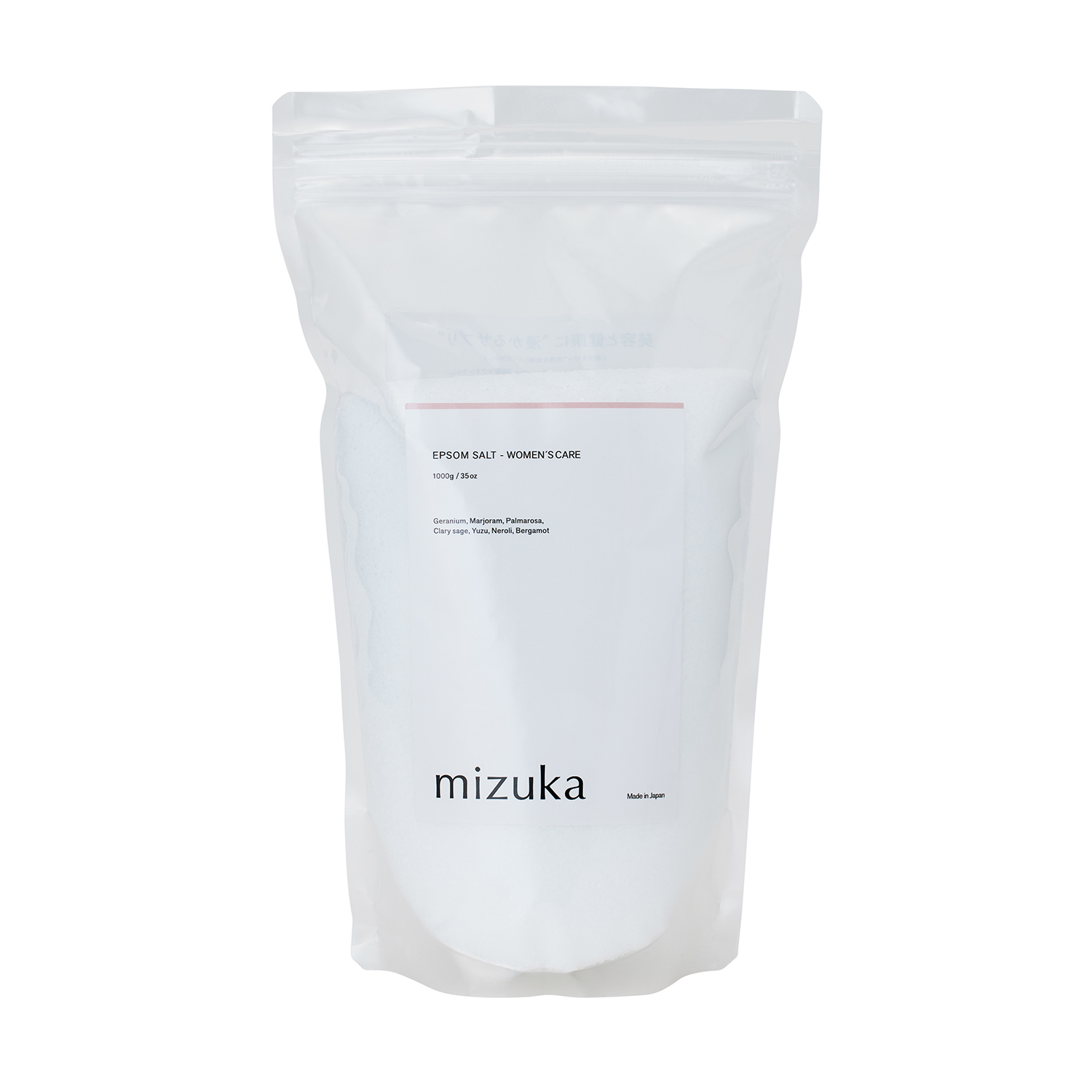 mizuka エプソムソルト〈ウーマンズケア〉（詰め替え用）