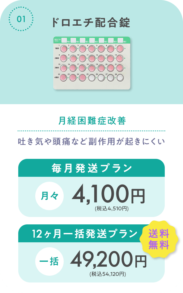 ドロチエ配合錠