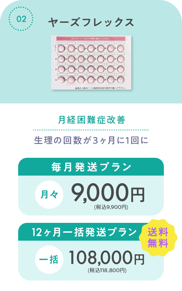 ヤーズフレックス