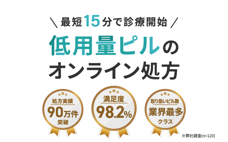 最短15分で診療開始 低用量ピルのオンライン処方