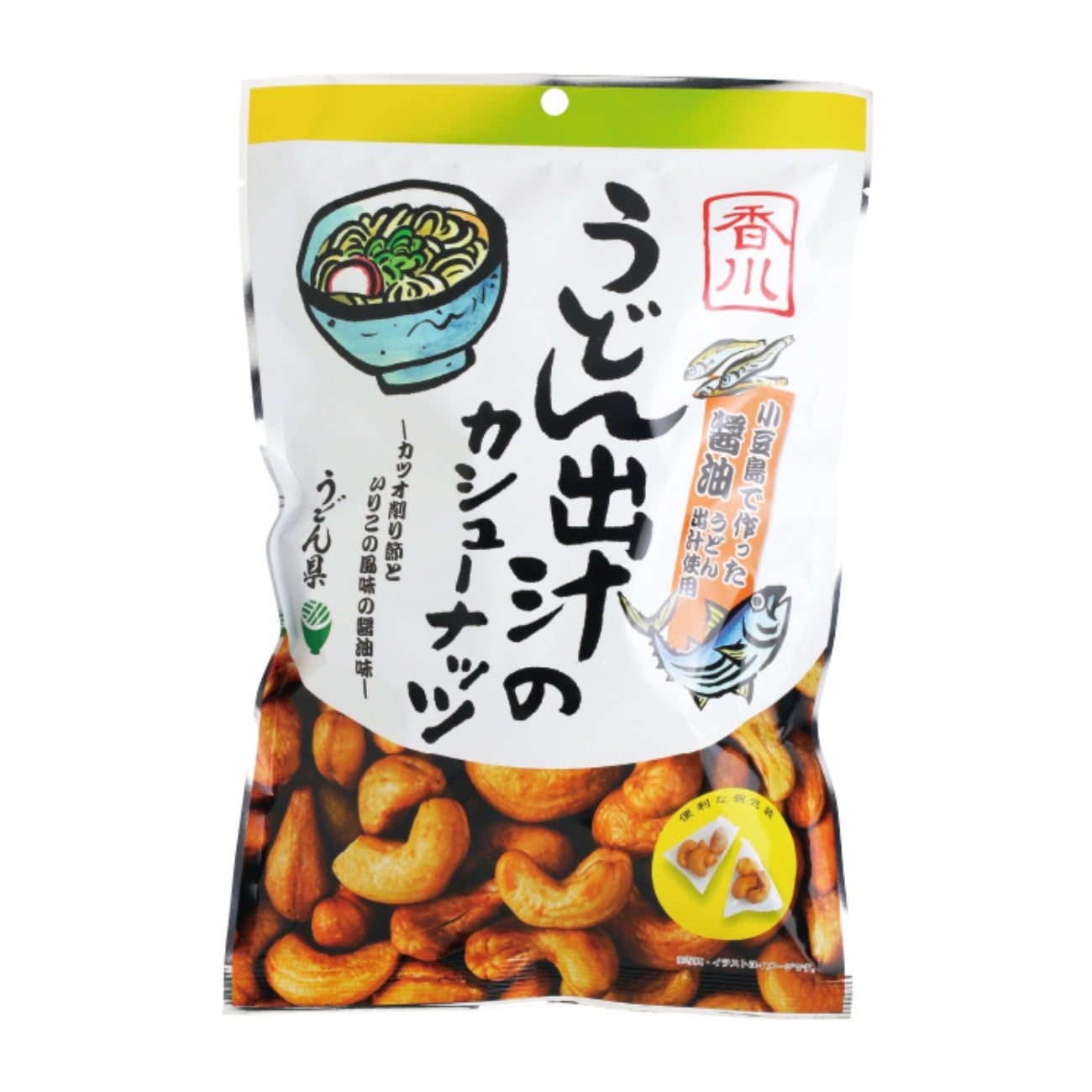 うどん出汁のカシューナッツ 62g