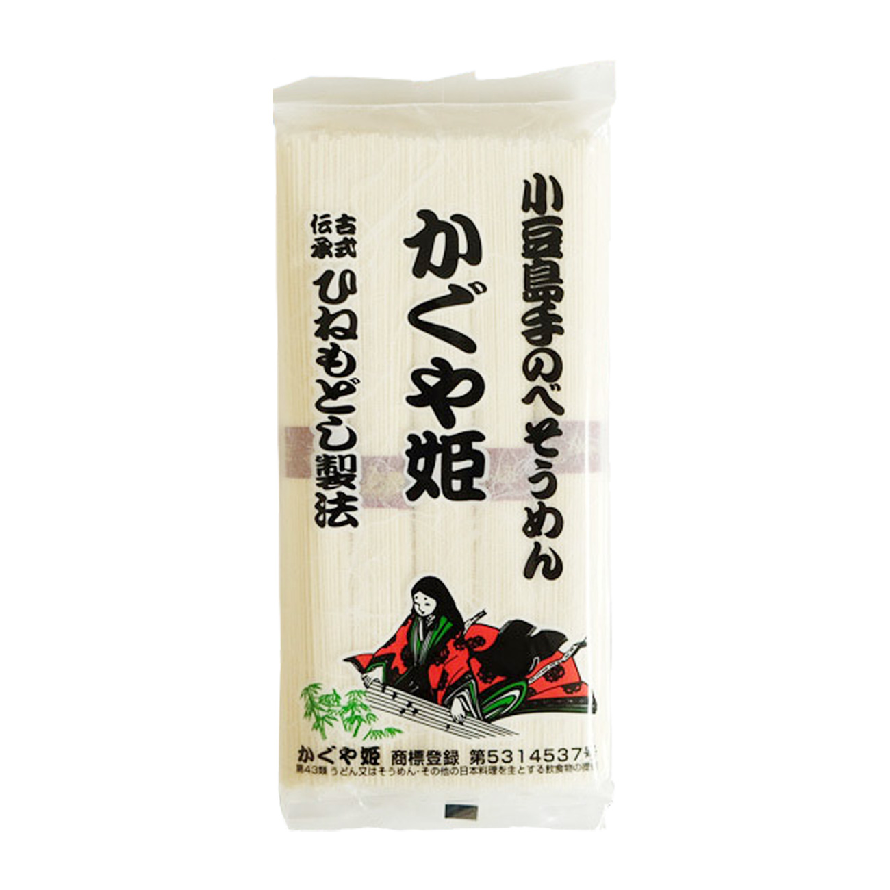 [まとめ買い3袋以上]「かぐや姫印」手のべそうめん（手技麺）　50g×5束・250g（袋入）