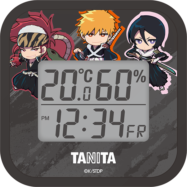 【受注生産商品】デジタル温湿度計 TT-CU BLEACHモデル