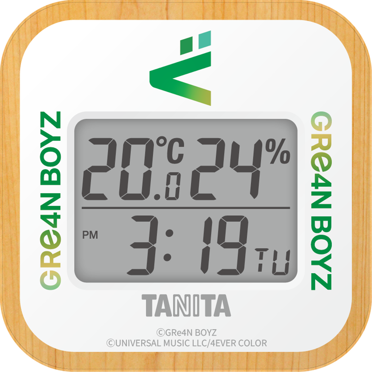 デジタル温湿度計 TT-CU GRe4N BOYZモデル | タニタオンラインショップ
