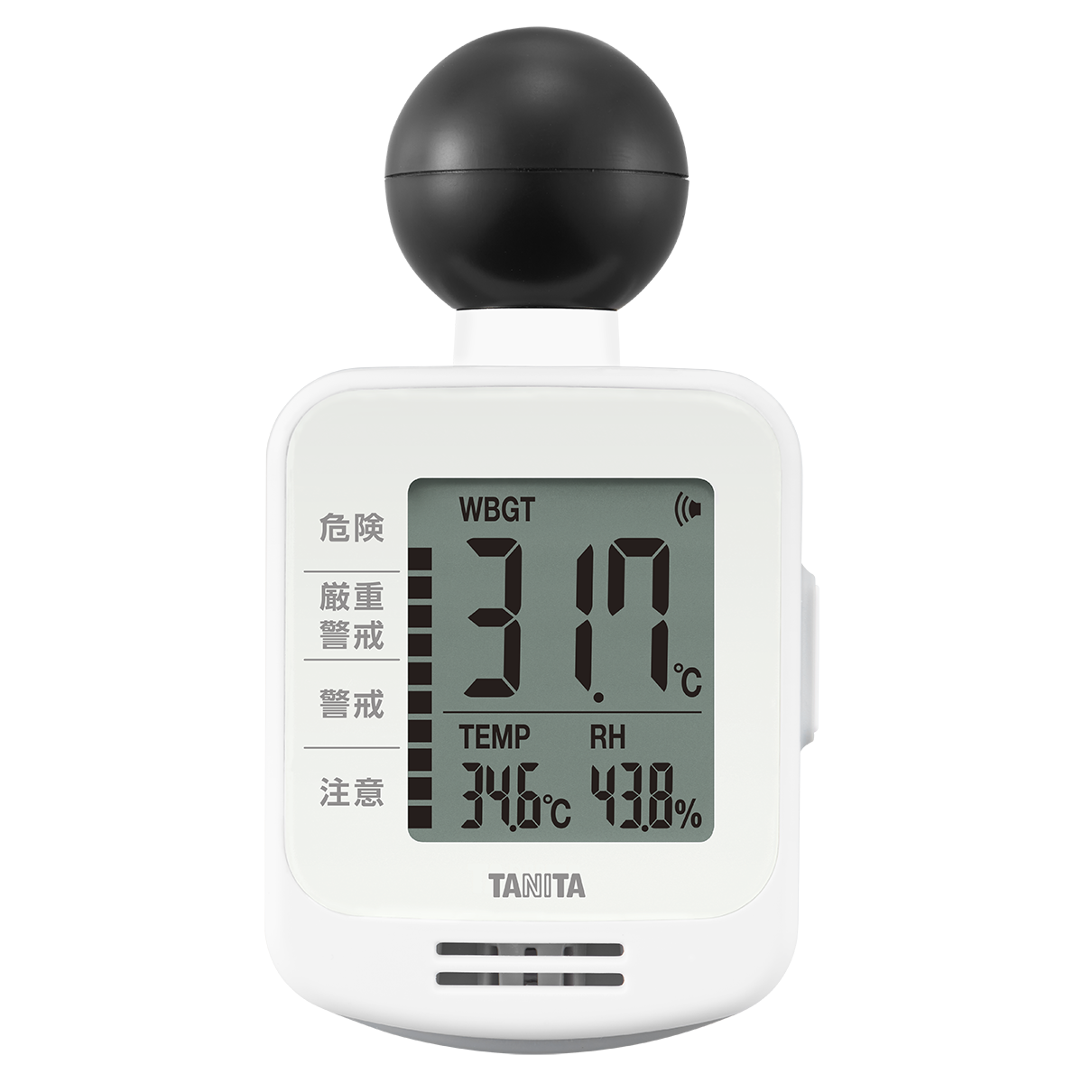 黒球式暑さ指数計 熱中アラーム TC-301