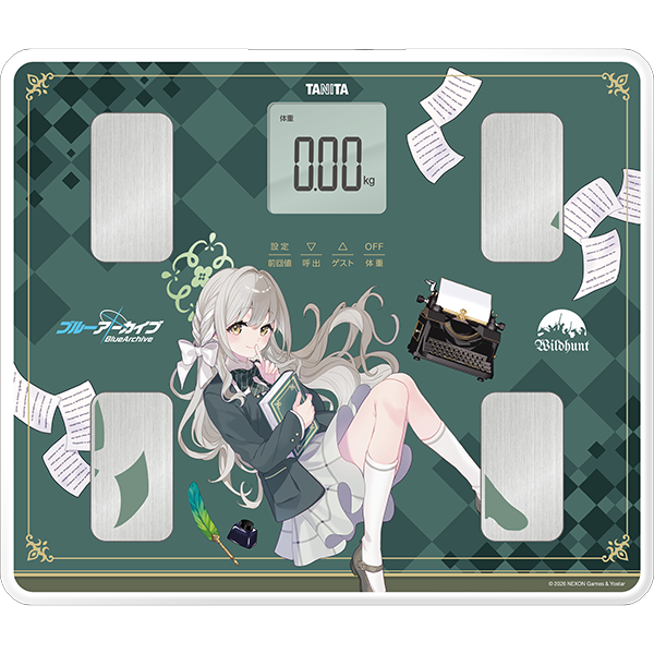 【受注生産商品】音声体組成計 BC-204L ブルーアーカイブ 桜井ミヨモデル