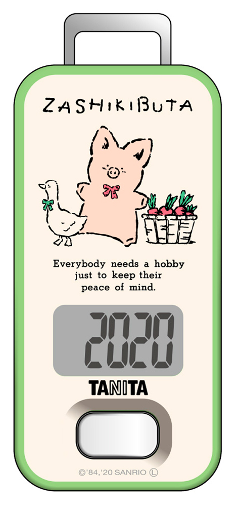 歩数計 ザシキブタ