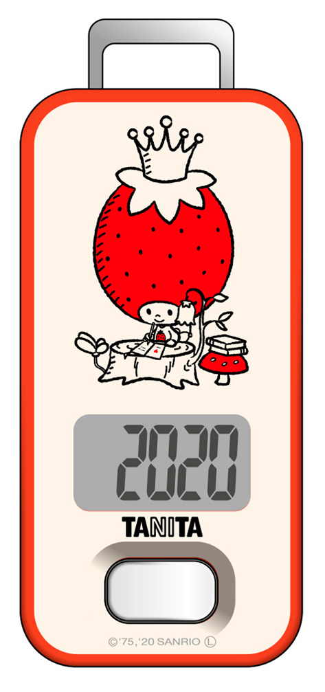 歩数計 いちごの王さま