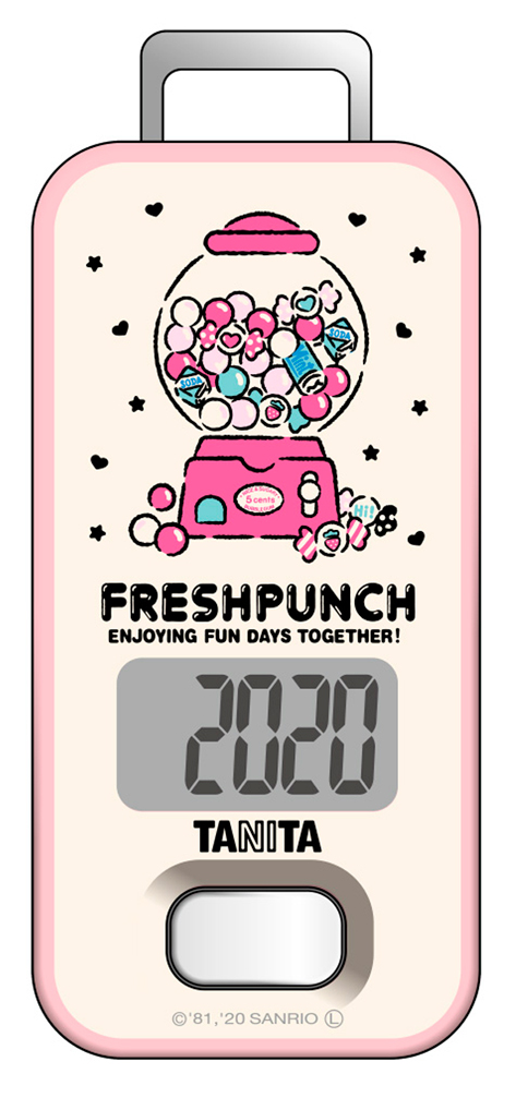 歩数計 フレッシュパンチ