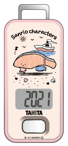 サンリオキャラクターtanu サンリオ 2021 キャラクター大賞 コラボ歩数計 | タニタ
