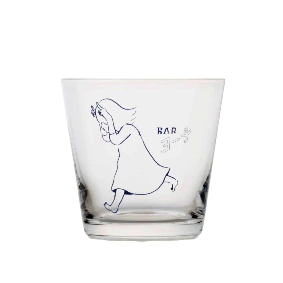 【※10/8以降出荷】 BARヨー子 ドロ沼ヨー子 ミニグラス ｜大人気 170ml プチギフト 【楯の川酒造公式】 包装: 無し
