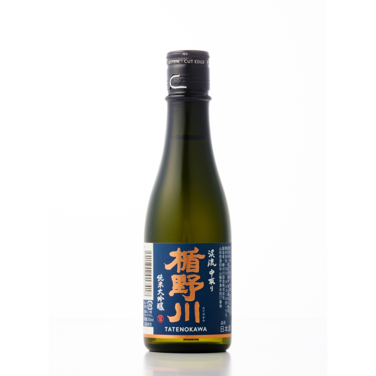 楯野川 純米大吟醸 渓流中取り 300ml｜美山錦 食中酒 日本酒 【楯の川酒造公式】 包装: 無し