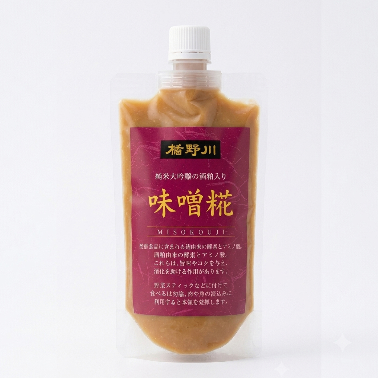 【6/11以降出荷】 楯野川の酒粕使用 甘酒から作った「味噌糀」 ※クール便
