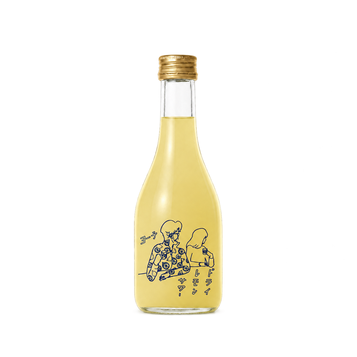 BARヨー子 ドライレモンサワー 300ml | BARヨー子 飲み切りサイズ＆飲み比べ 【楯の川酒造公式】 包装: 無し