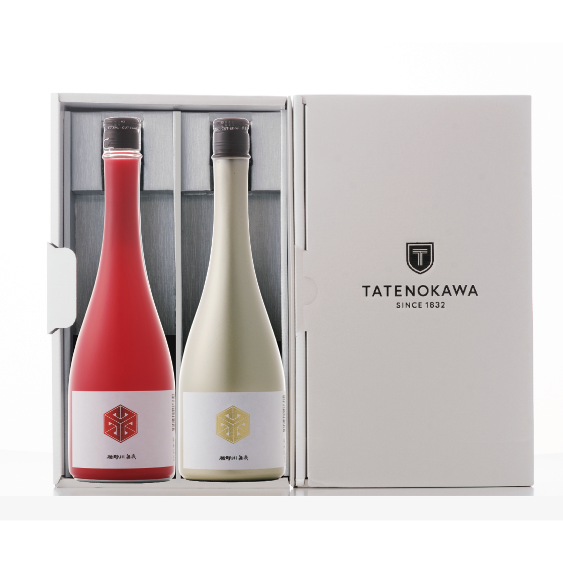 【※2/12以降出荷】 楯野川無我 レッドボトル / ゴールドボトル セット　各720ml 包装: 無し