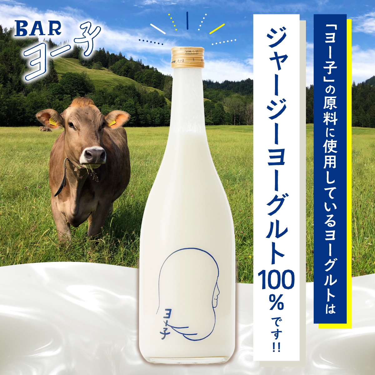 ヨー子さん専用 ドロ沼ヨー子 (生リキュール) 720ml｜BARヨー子 【楯の川酒造公式