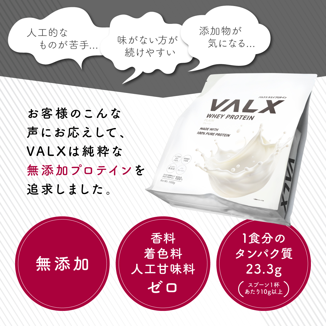 無添加ホエイプロテイン（WPC） 1kg