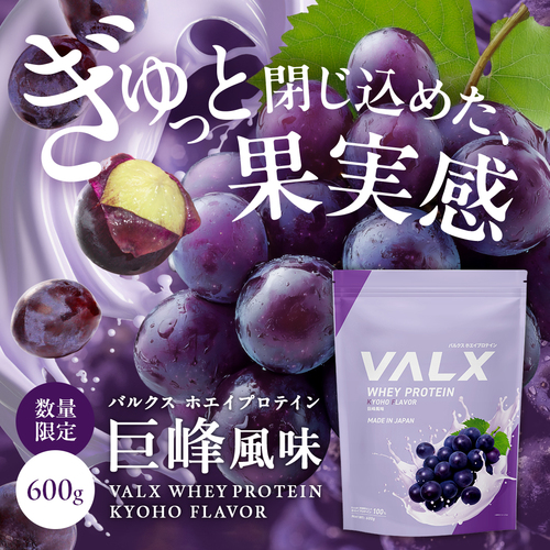 ホエイプロテイン（WPC）600g  巨峰風味