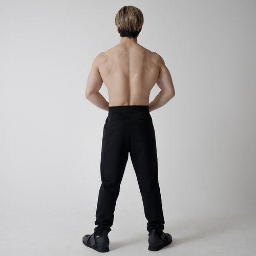 VALX 黒 Ｌサイズ トレーニングパンツ ユニセックス】VALXロゴプリントジョガーパンツ | VALX