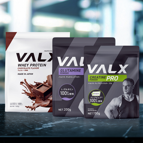 ホエイプロテイン（WPC）1kg+クレアチン+グルタミン マスター