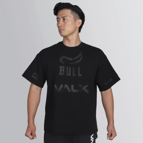 公式限定】BULLコラボオーバーサイズコットンストレッチTシャツ