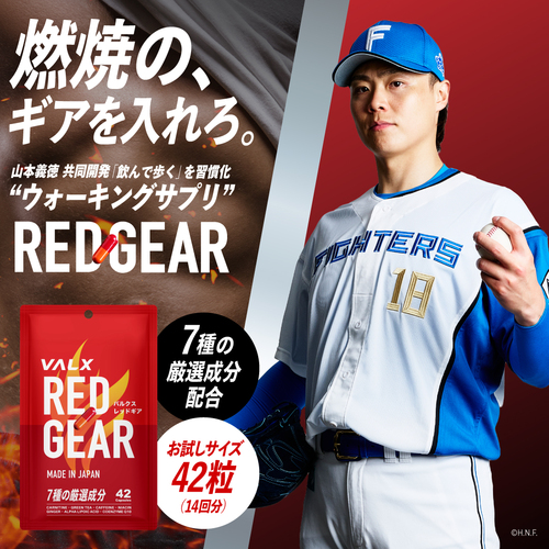 レッドギア 42粒 | プロテイン・サプリ（クレアチン、EAA）ならVALX