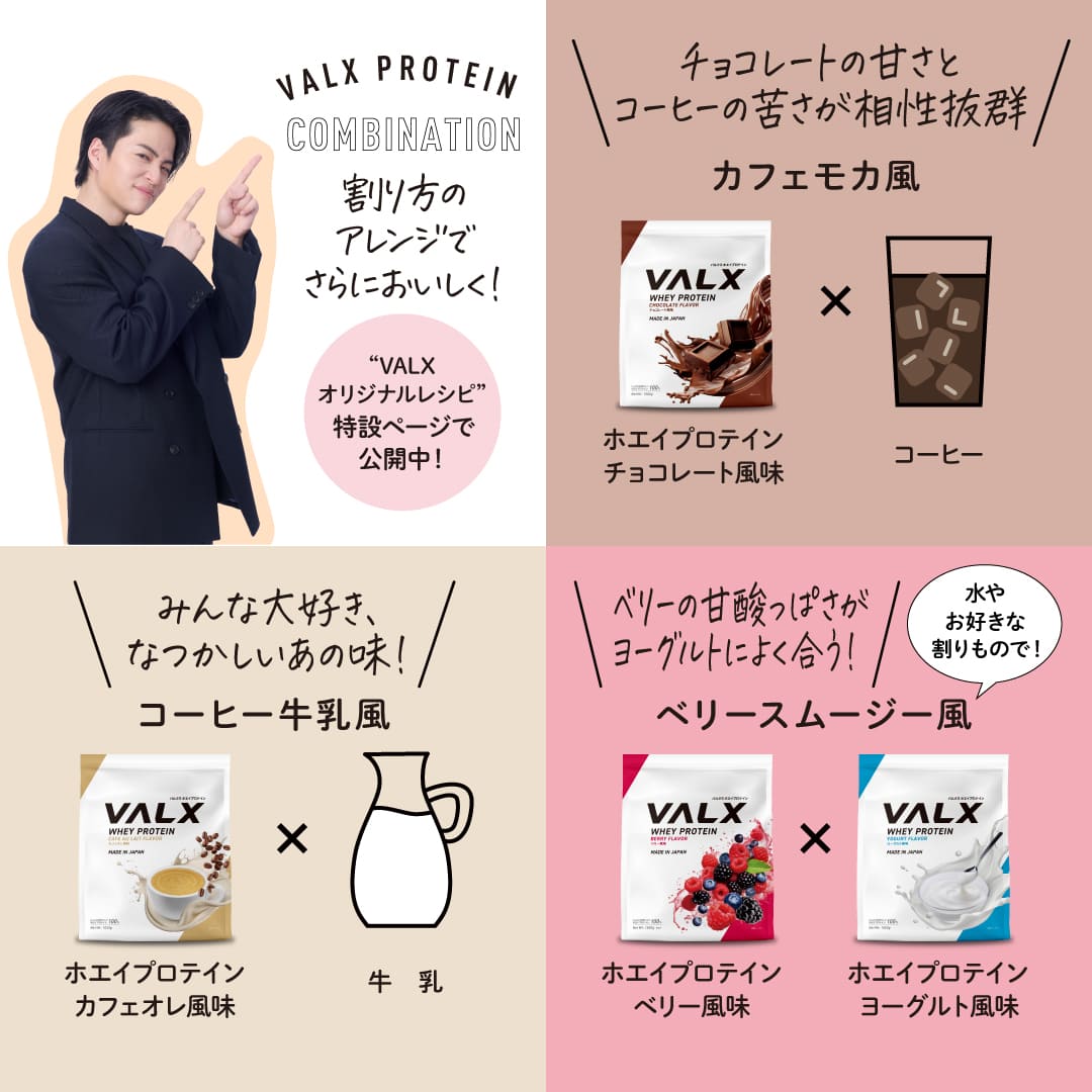 WPCホエイプロテイン 1kg+ビタミンD亜鉛セット チョコレート風味