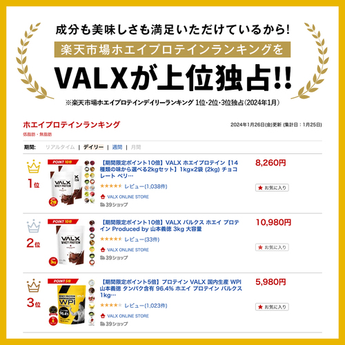 ホエイプロテイン WPIパーフェクト 1kg プレーン