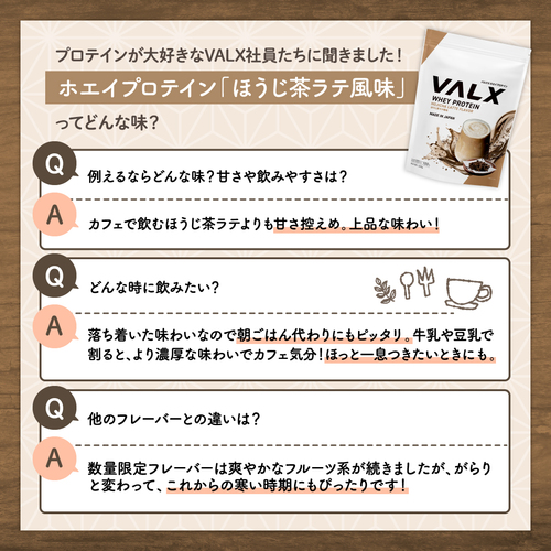 ホエイプロテイン（WPC）600g  ほうじ茶ラテ風味