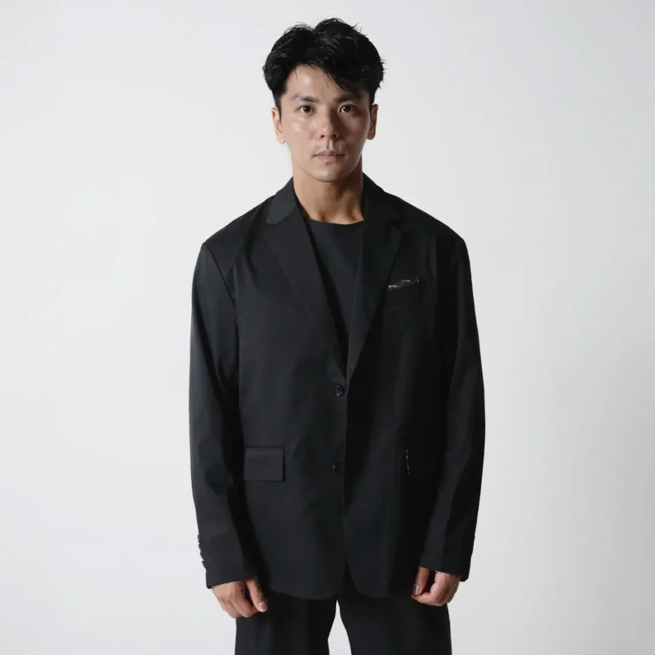 WWS x GLOBAL WORK メンズスーツ M 黒 WWS x GLOBAL WORK メンズスーツ M 黒 限定品]WWS x GLOBAL WORK