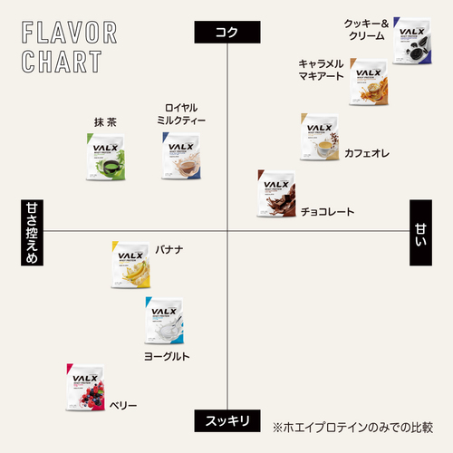 ホエイプロテイン(WPC)個包装セット コンプリートセット(9種類)