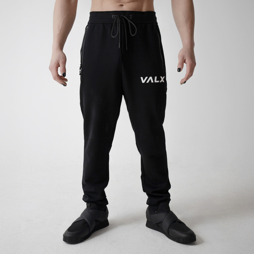 【ATW x HOOLIGAN】★人気★ロゴ ワイドバンディング パンツ ユニセックス】VALXロゴプリントジョガーパンツ | VALX