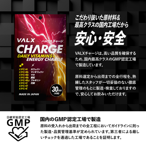【キャンペーン】VALX CHARGE