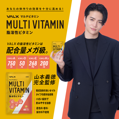 マルチビタミン 脂溶性ビタミン | VALXメンバーズストア