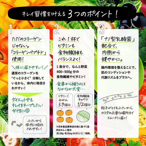 プロテインスムージー個包装（1食分） カシス＋ビーツ風味