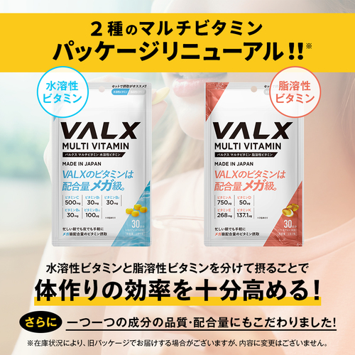 マルチビタミン 水溶性ビタミン | VALXメンバーズストア