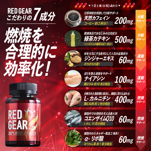 新品　未開封　バルクス　レッドギア　2個セット レッドギア+ナクセルセット | VALXメンバーズストア