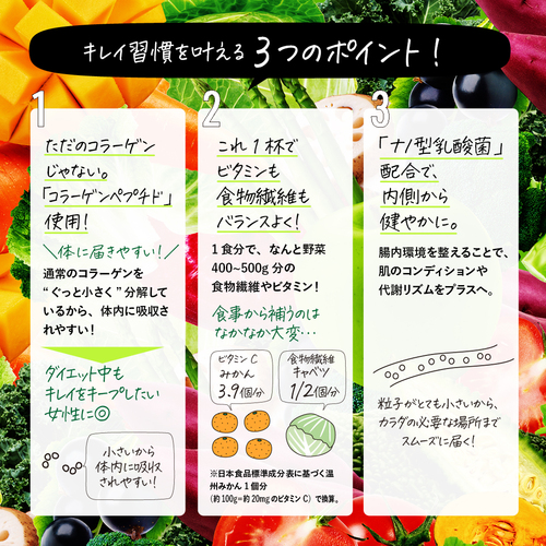 【キャンペーン】プロテインスムージー アップル風味