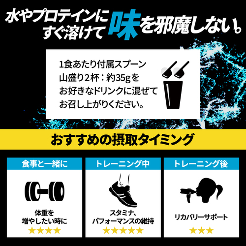 サポートサプリセット定期（グルタミン+クレアチン+カーボパウダー）